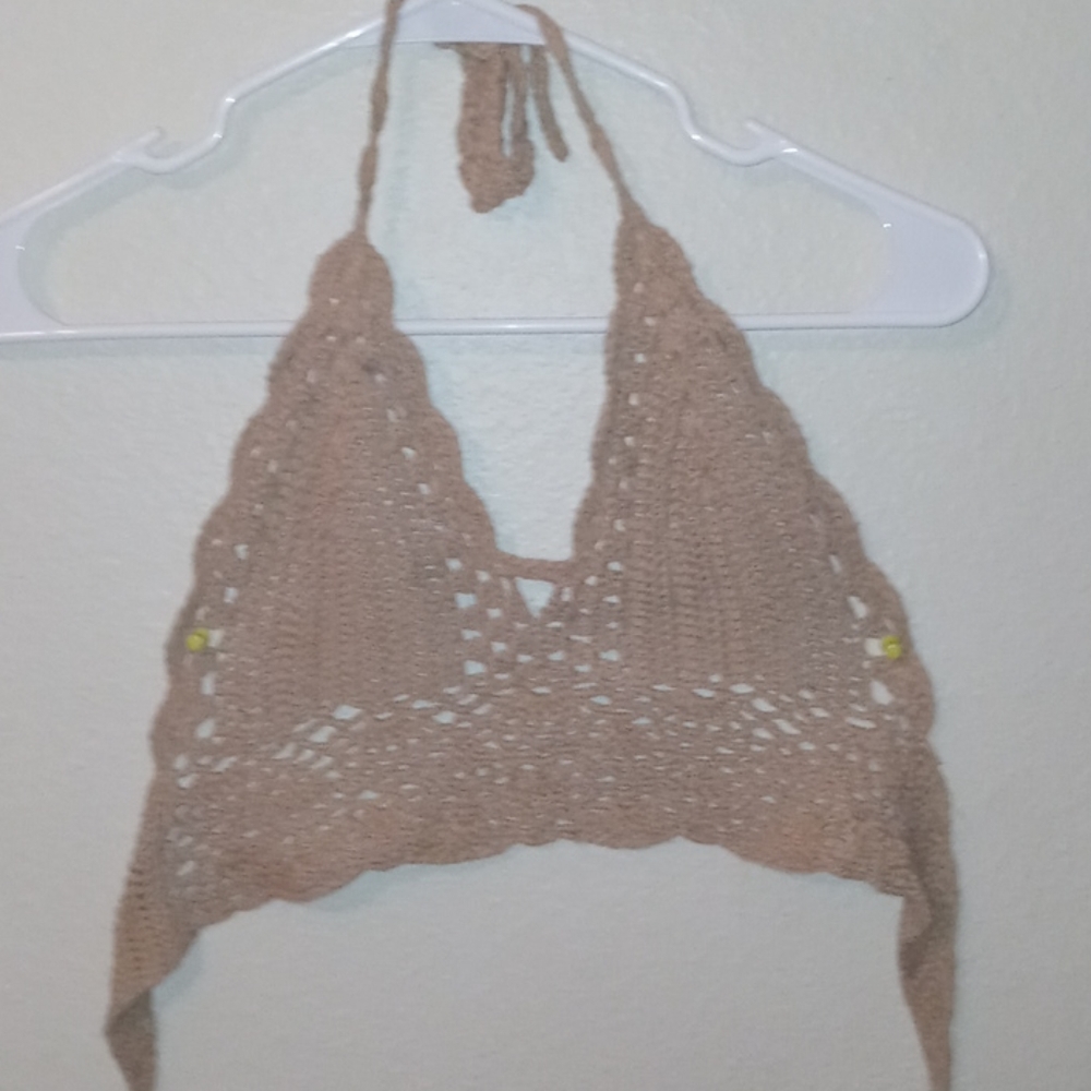 Knitted Crop Top💛